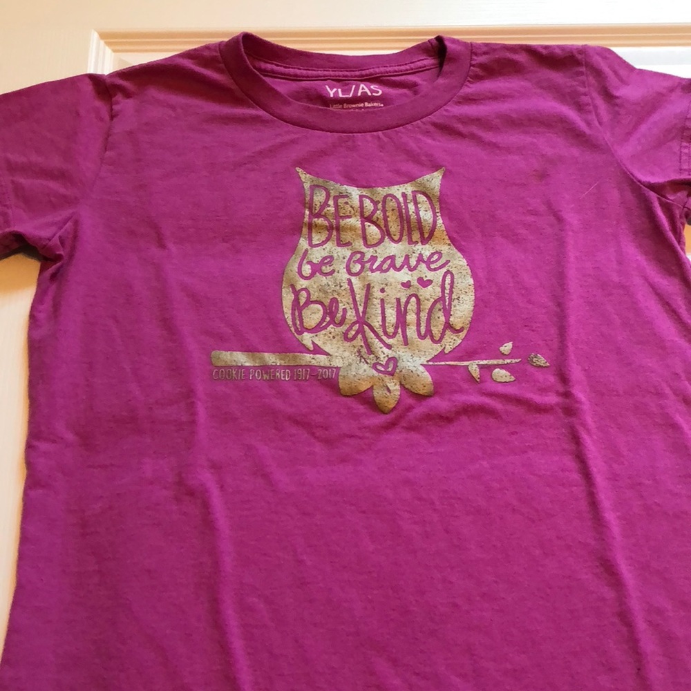 Purple be bold shirt